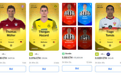 How to buy and sell player cards on Sorare